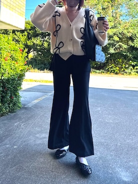 「保育園コーデ」｜YUKAさん（レディース・155cm・20代）の冬コーディネート