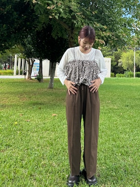 「アイテム（その他シューズ）」を使った、YUKAさん（レディース・155cm・20代）の秋コーディネート