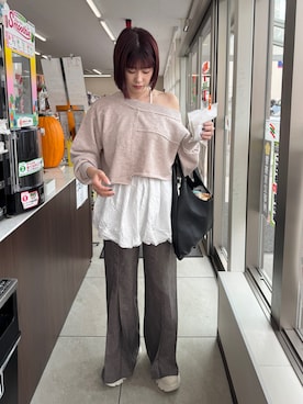 YUKAさん（レディース・155cm）の冬コーディネート