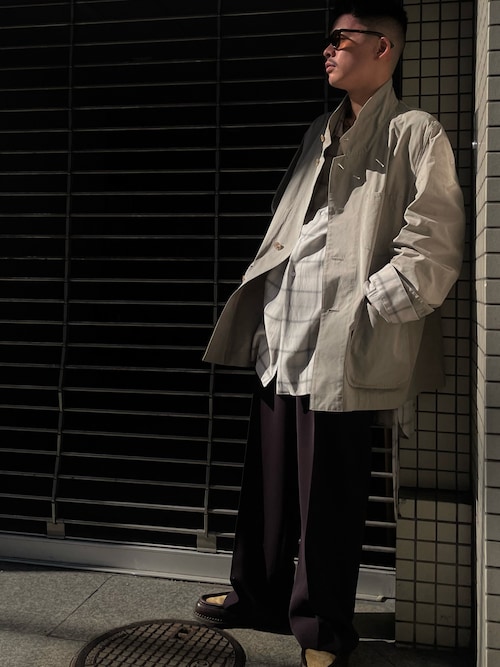 Toironier/トワロニエ/CHECK LOOSE SHIRT