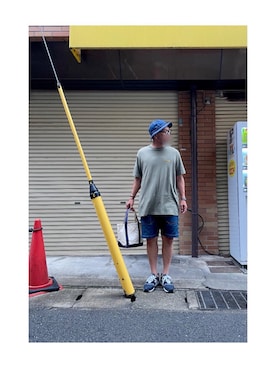 「短パン」｜yonemicci70さん（メンズ・173cm）の夏コーディネート