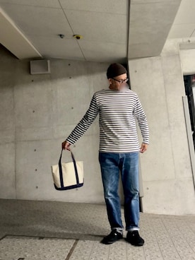 「ジーユー」｜yonemicci70さん（メンズ・173cm）の秋コーディネート