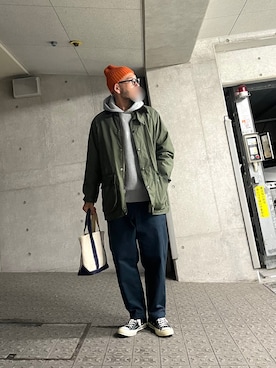 yonemicci70さん(メンズ・173cm)の冬コーディネート