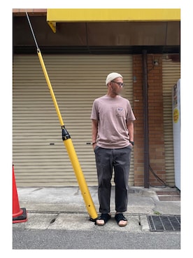 「UNIQLO U」｜yonemicci70さん（メンズ・173cm）の夏コーディネート