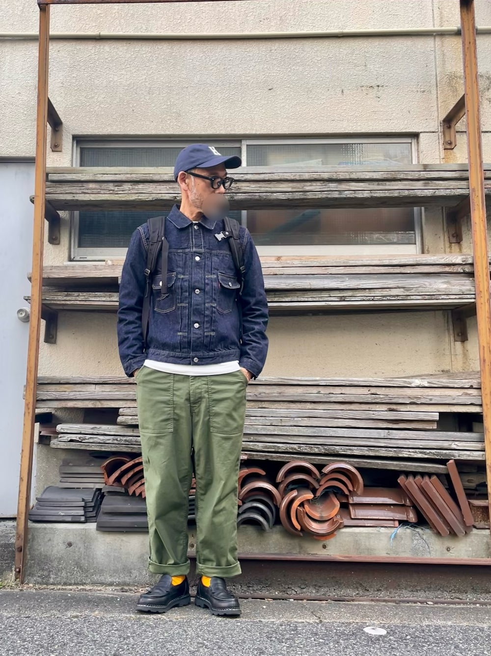 yonemicci70｜TCB jeansのデニムジャケットを使ったコーディネート - WEAR