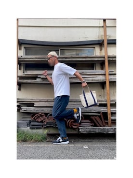 「ミッキー」｜「アイテム（腕時計）」を使った、yonemicci70さん（メンズ・173cm）の夏コーディネート