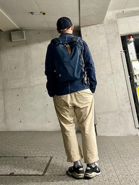 「オアスロウ」｜yonemicci70さん（メンズ・173cm）の秋コーディネート