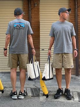 「ニューバランス990v5」｜yonemicci70さん（メンズ・173cm）の夏コーディネート
