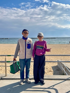 「アイテム（その他アウター）」を使った、yonemicci70さん（メンズ・173cm）の秋コーディネート