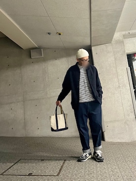 「アイテム（その他アウター）」を使った、yonemicci70さん（メンズ・173cm）の秋コーディネート
