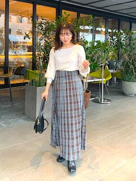 RINAさん（レディース・160cm）の冬コーディネート