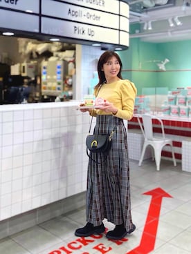 RINAさん（レディース・160cm）の冬コーディネート