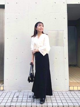 「ap retro（アプレトロ）のアイテム」を使った、RINAさん（骨格ナチュラル・レディース・160cm）の秋コーディネート