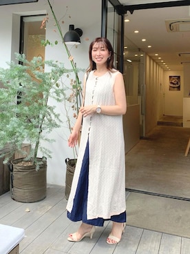RINAさん(レディース・160cm)の夏コーディネート