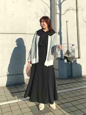 RINAさん(レディース・160cm)の冬コーディネート