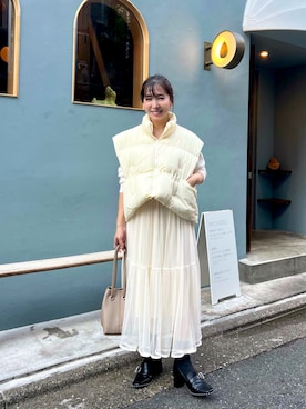 「RANDA（ランダ）のアイテム」を使った、RINAさん（骨格ナチュラル・レディース・160cm）の秋コーディネート