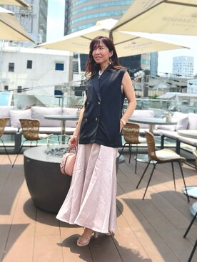 RINAさん（レディース・160cm）の夏コーディネート