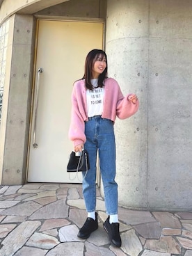 RINAさん(レディース・160cm)の冬コーディネート