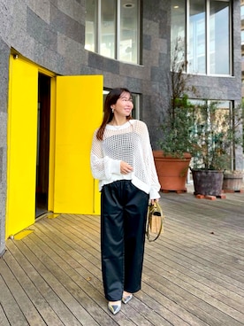 「ap retro（アプレトロ）のアイテム」を使った、RINAさん（骨格ナチュラル・レディース・160cm）の秋コーディネート