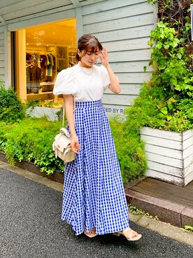 RINAさん（レディース・160cm）の夏コーディネート