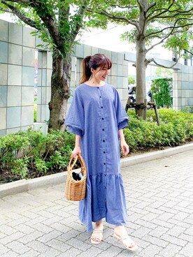 RINAさん（レディース・160cm）の夏コーディネート