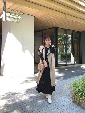 RINAさん(レディース・160cm)の秋コーディネート