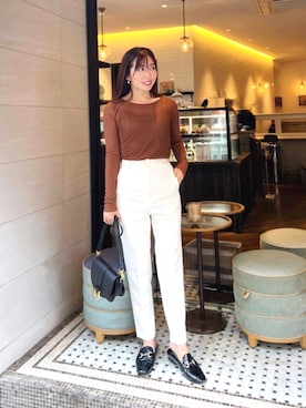 RINAさん（レディース・160cm）の秋コーディネート