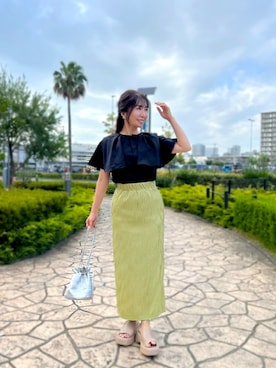 「ap retro（アプレトロ）のアイテム」を使った、RINAさん（骨格ナチュラル・レディース・160cm）の秋コーディネート
