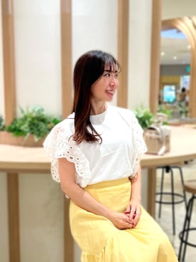 「ap retro（アプレトロ）のアイテム」を使った、RINAさん（骨格ナチュラル・レディース・160cm）の春コーディネート