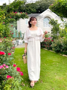 「GRL（グレイル）の光沢シフォンカーディガン（カーディガン/ボレロ）」を使った、RINAさん（レディース・160cm）の秋コーディネート