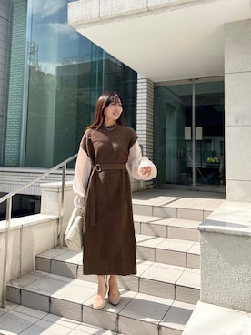 RINAさん（レディース・160cm）の秋コーディネート