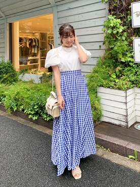 RINAさん(レディース・160cm)の夏コーディネート
