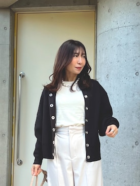 「ap retro（アプレトロ）のアイテム（パンツ）」を使った、RINAさん（レディース・160cm）の冬コーディネート
