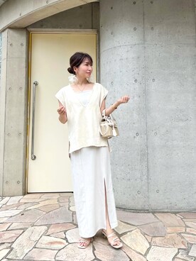 RINAさん（レディース・160cm）の夏コーディネート