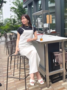 「ap retro（アプレトロ）のアイテム（ワンピース/ドレス）」を使った、RINAさん（レディース・160cm）の春コーディネート