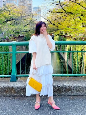 「ap retro（アプレトロ）のアイテム」を使った、RINAさん（骨格ナチュラル・レディース・160cm）の秋コーディネート