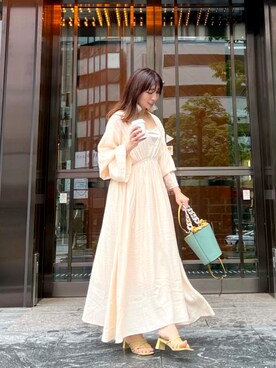 RINAさん（レディース・160cm）の春コーディネート