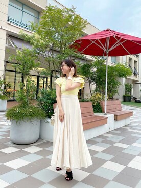 RINAさん(レディース・160cm)の夏コーディネート