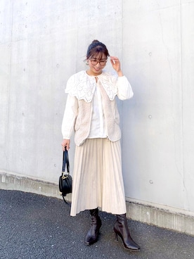 RINAさん（レディース・160cm）の冬コーディネート