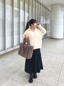 RINAさん（レディース・160cm）の秋コーディネート