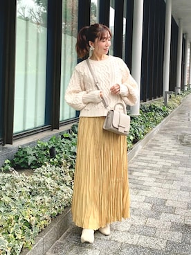 RINAさん（レディース・160cm）の冬コーディネート