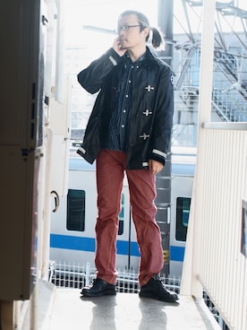 「ファイヤーマンジャケット」｜s uchidaさん（メンズ・173cm）の春コーディネート
