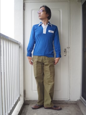 「中年」｜s uchidaさん（メンズ・173cm）の秋コーディネート