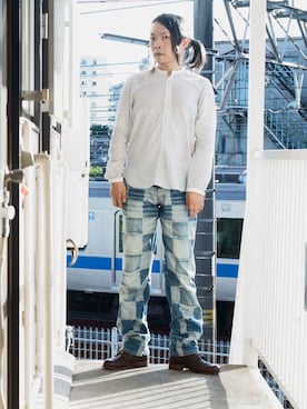 「WOLVERINE（ウルバリン）のアイテム」を使った、s uchidaさん（メンズ・173cm）の夏コーディネート