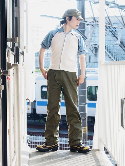 S Uchida Waste Twice のパンツを使ったコーディネート Wear