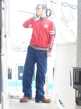 「BLUTENBLATT（ブリューテンブラット）のアイテム」を使った、s uchidaさん（メンズ・173cm）の秋コーディネート