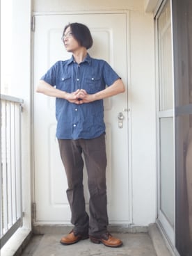 「中年」｜s uchidaさん（メンズ・173cm）の秋コーディネート