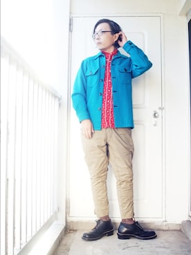 「中年」｜s uchidaさん（メンズ・173cm）の冬コーディネート