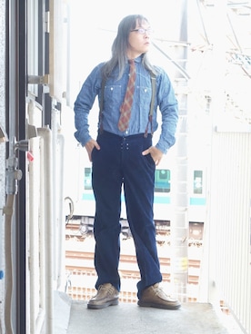 「中年」｜s uchidaさん（メンズ・173cm）の春コーディネート