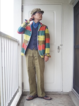 「中年」｜s uchidaさん（メンズ・173cm）の冬コーディネート